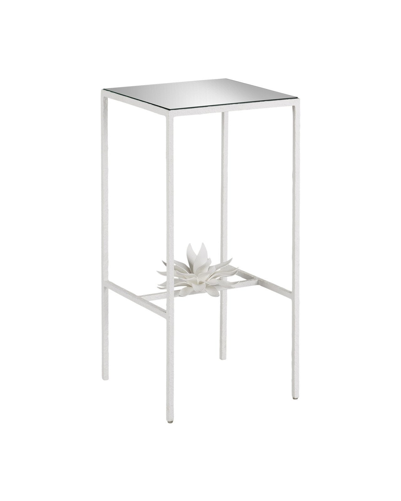 Sisalana White Accent Table